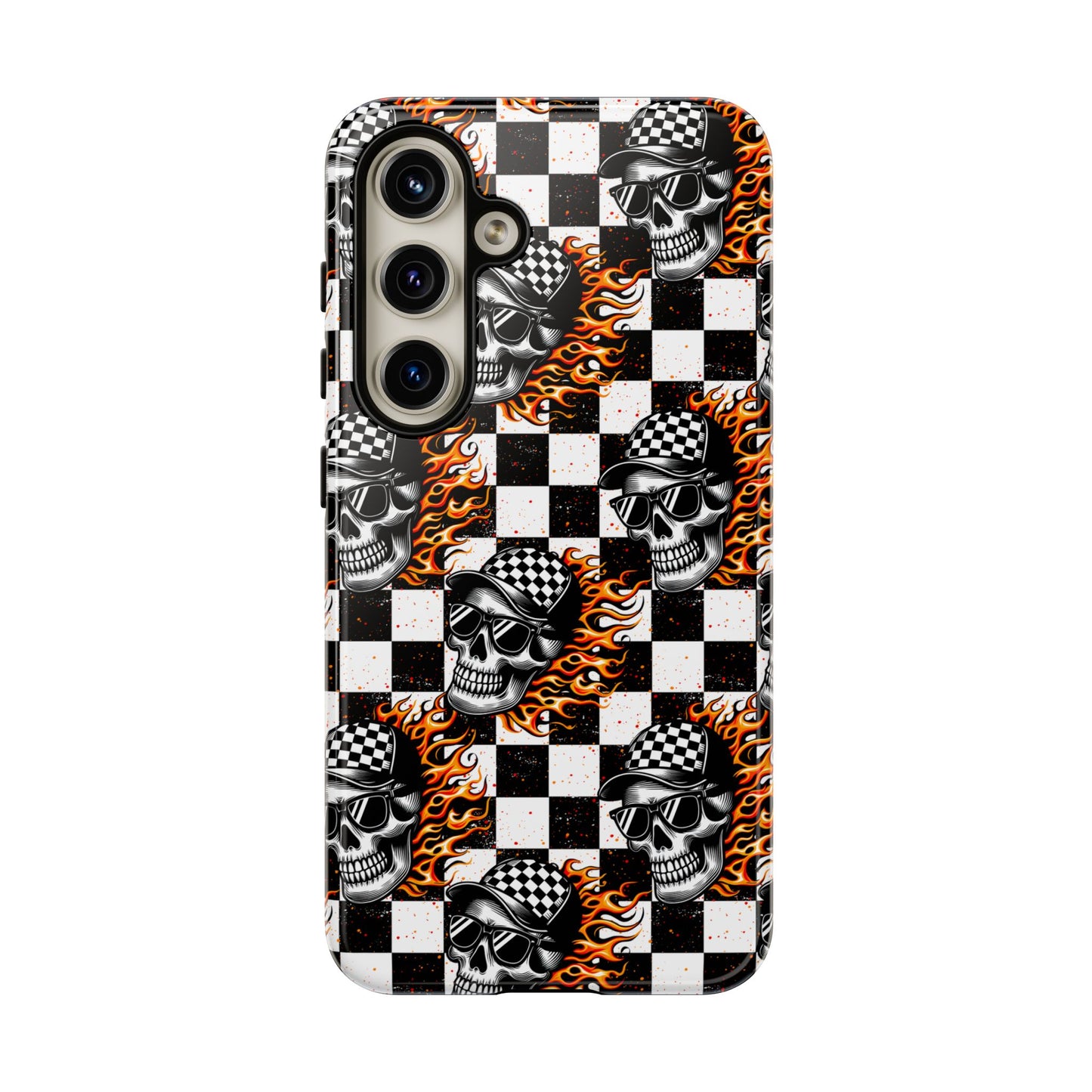 Fire Skulls Phone Case