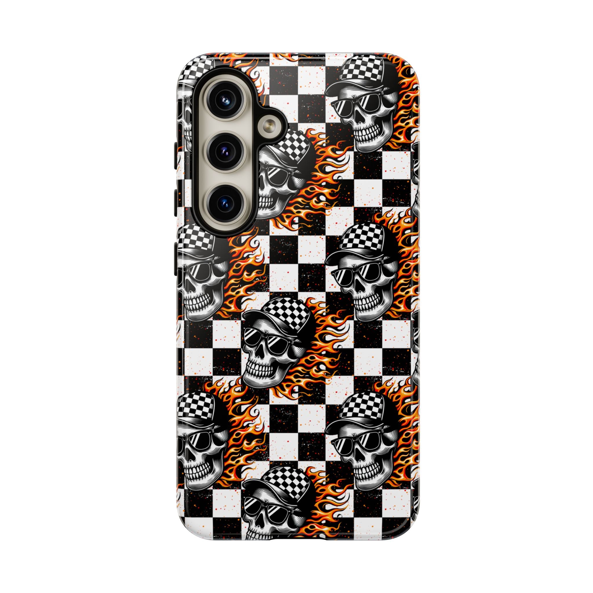 Fire Skulls Phone Case