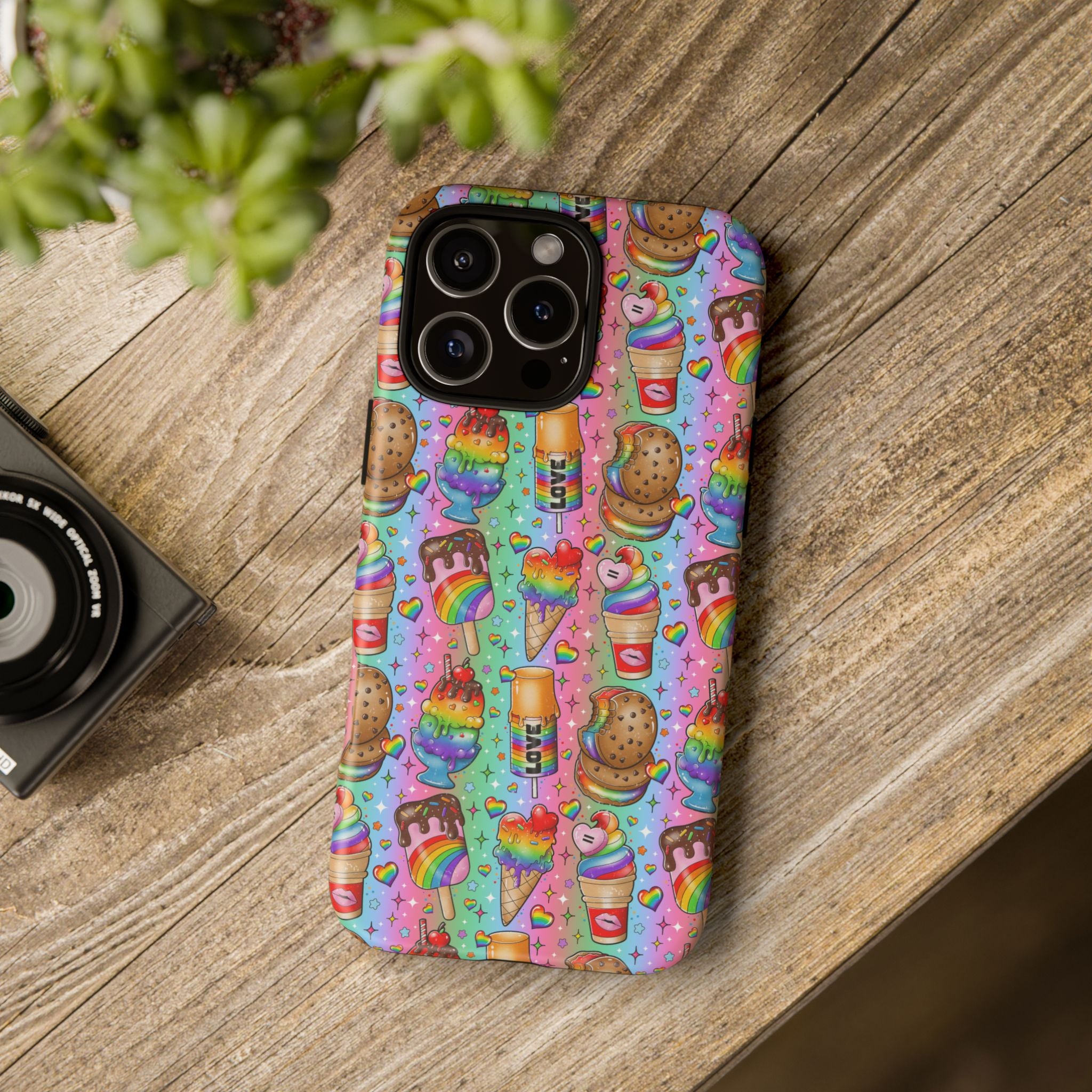 Pride & Ice Cream Phone Case