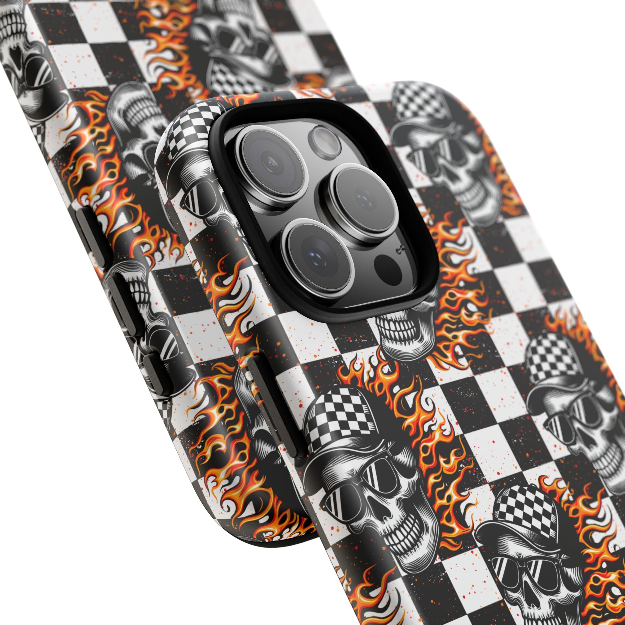Fire Skulls Phone Case