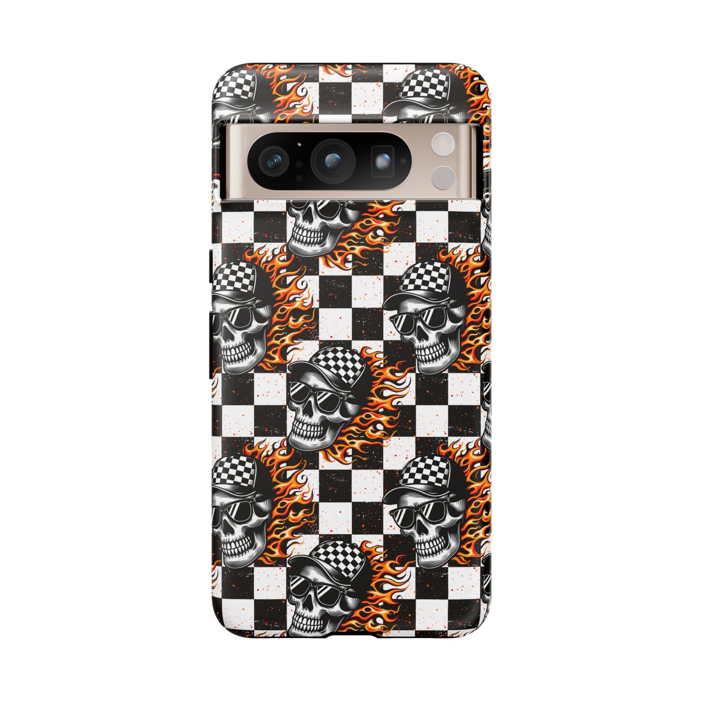 Fire Skulls Phone Case
