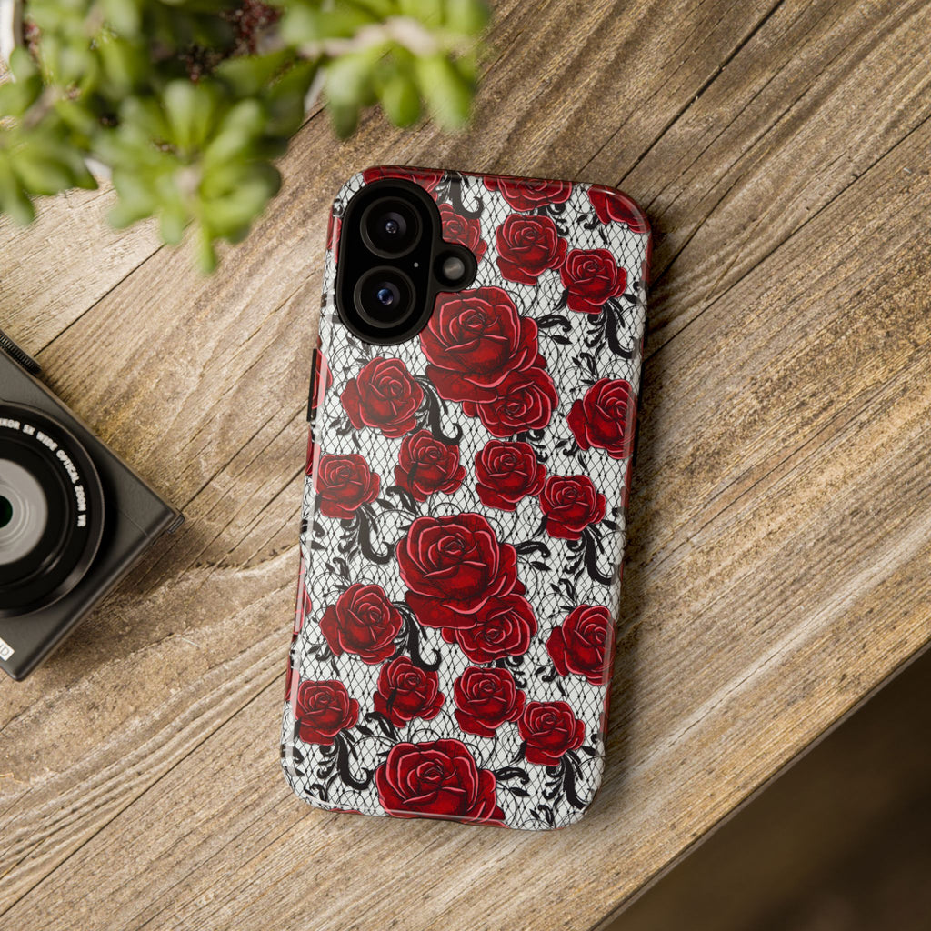 Lace & Roses Phone Case