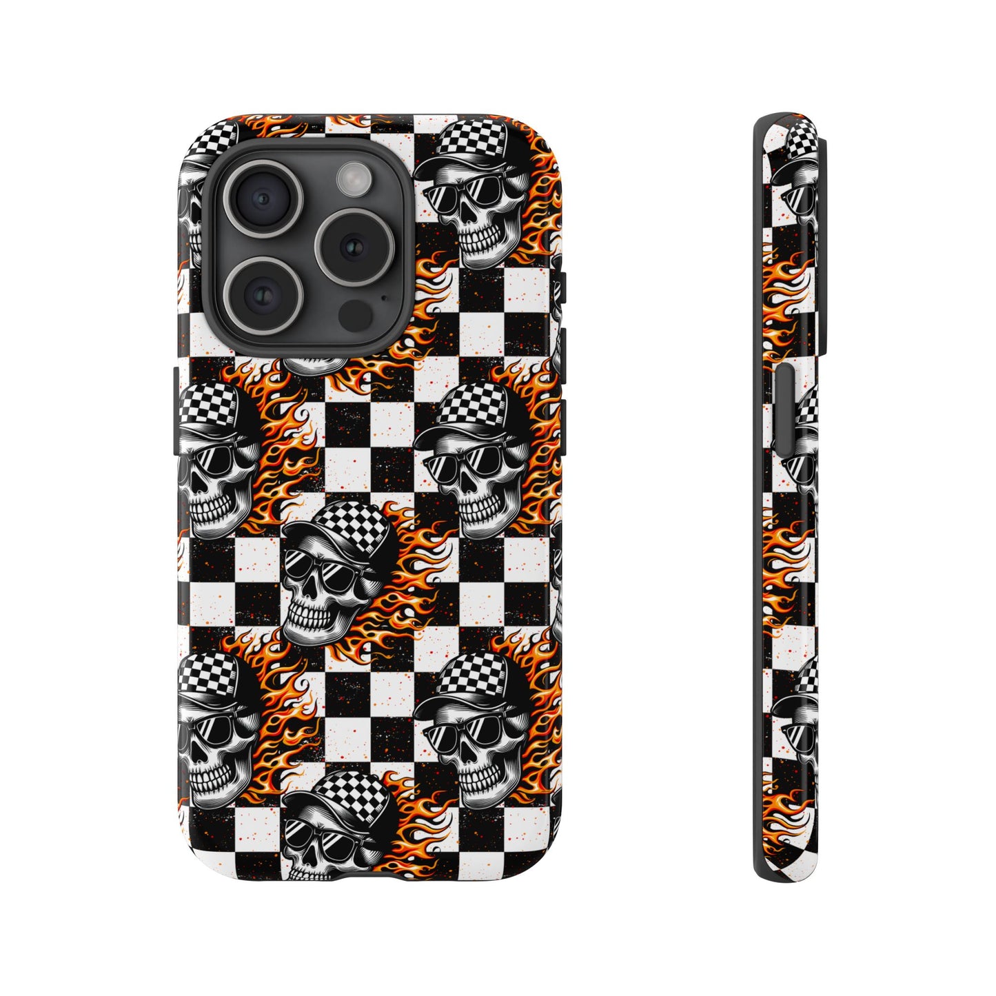 Fire Skulls Phone Case