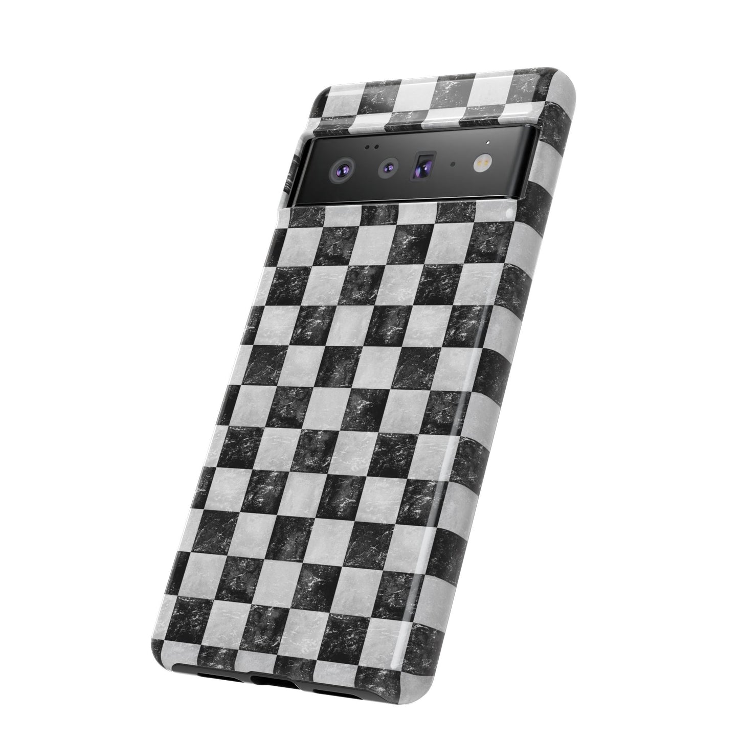 Grunge Checkered Phone Case