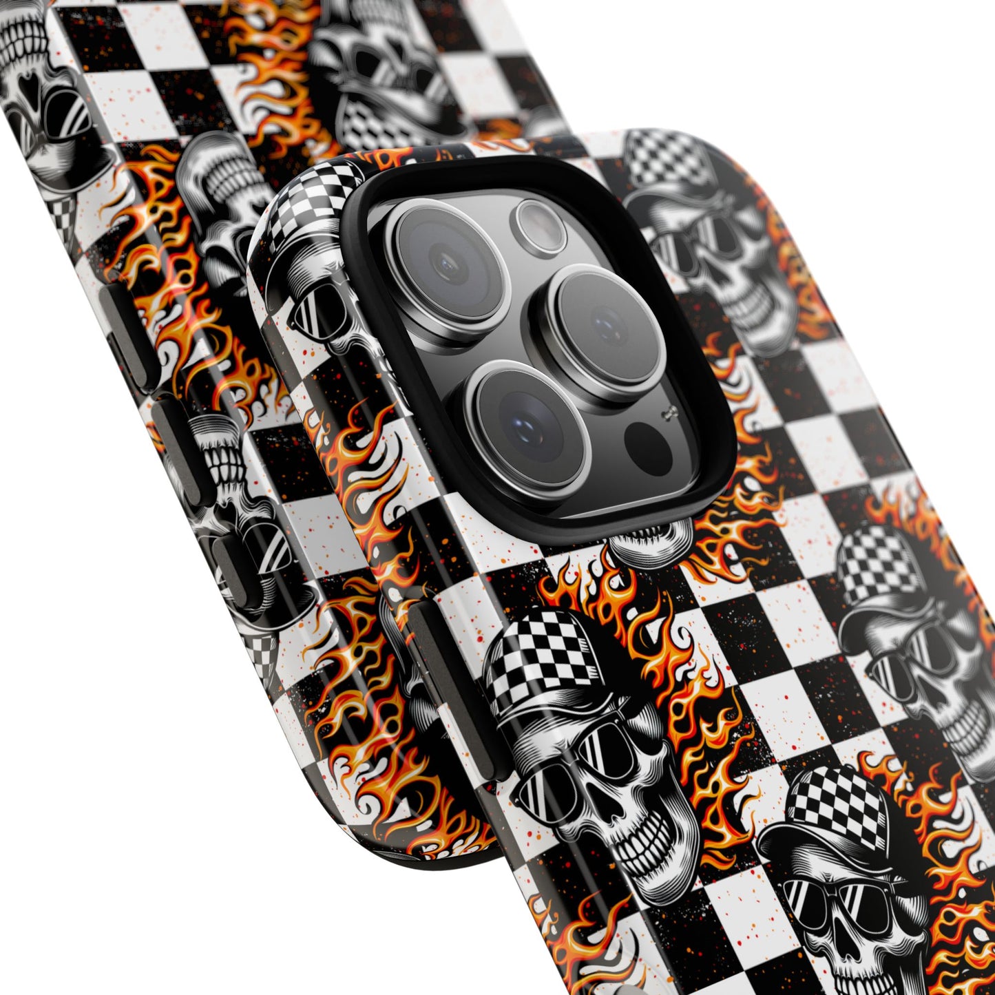 Fire Skulls Phone Case