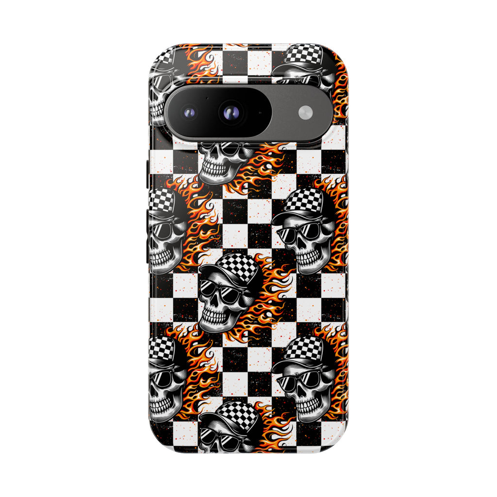 Fire Skulls Phone Case