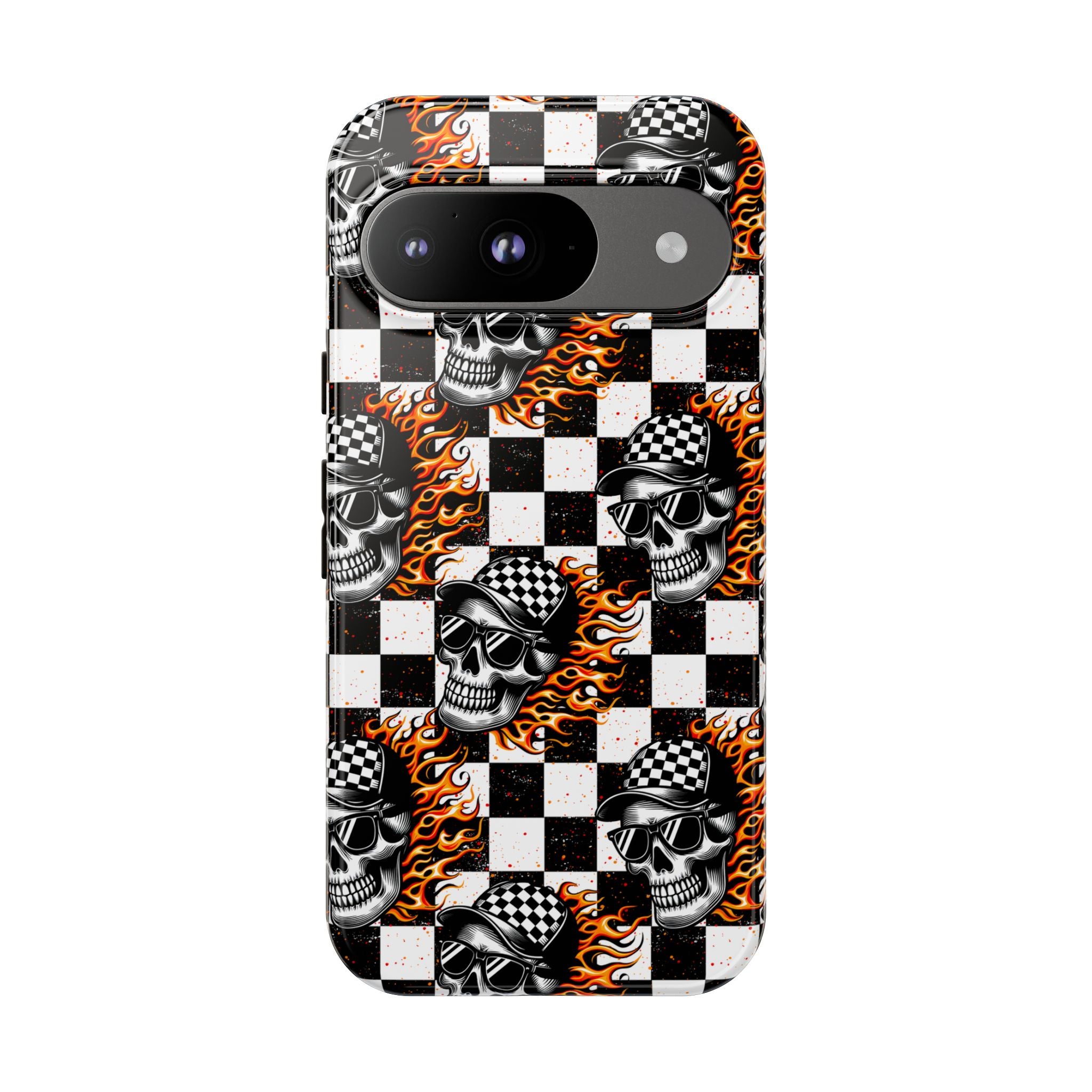 Fire Skulls Phone Case
