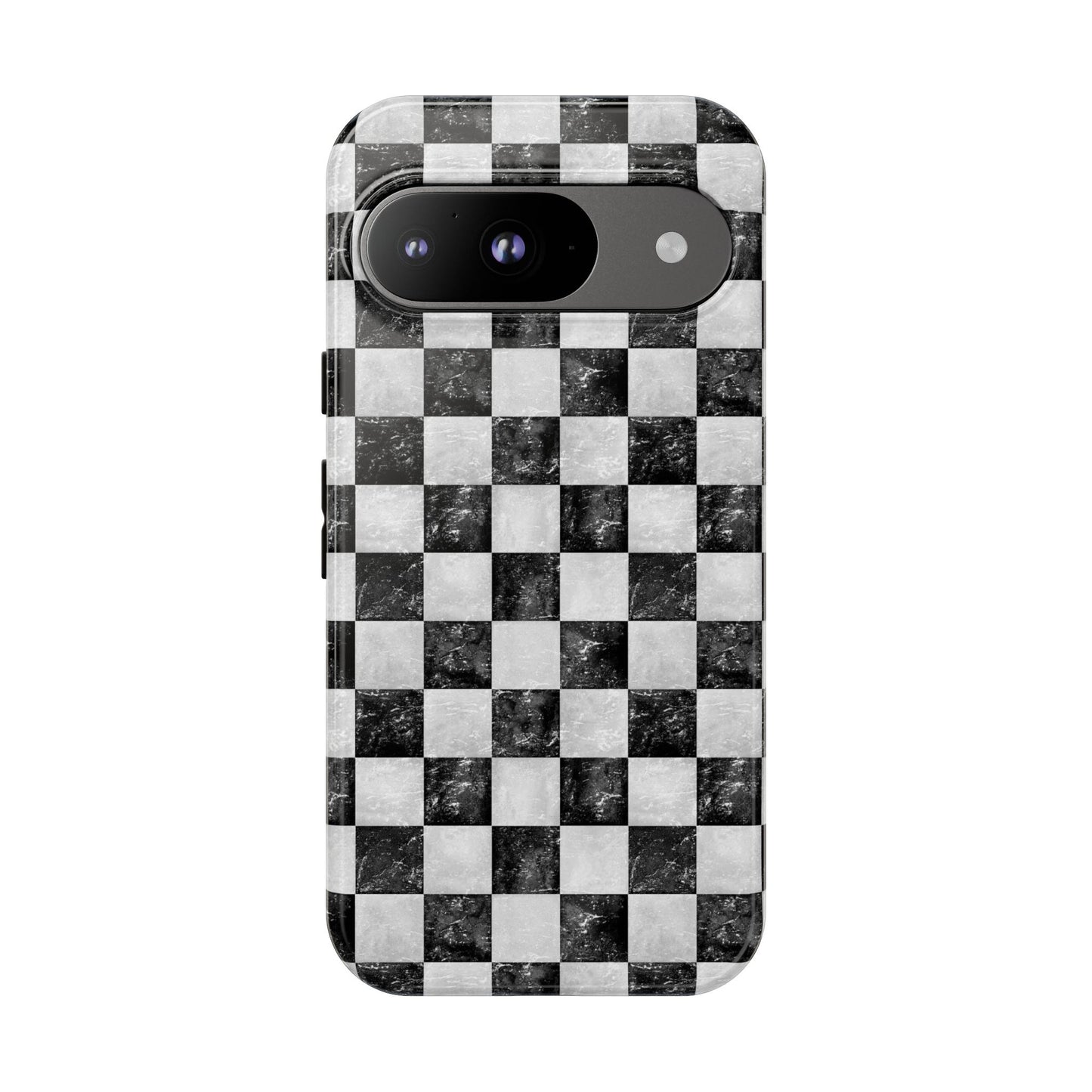 Grunge Checkered Phone Case
