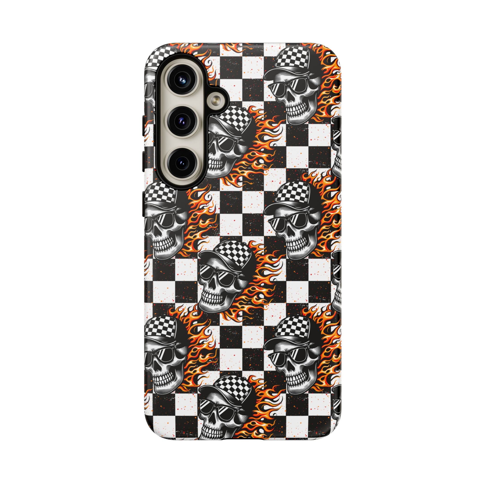 Fire Skulls Phone Case