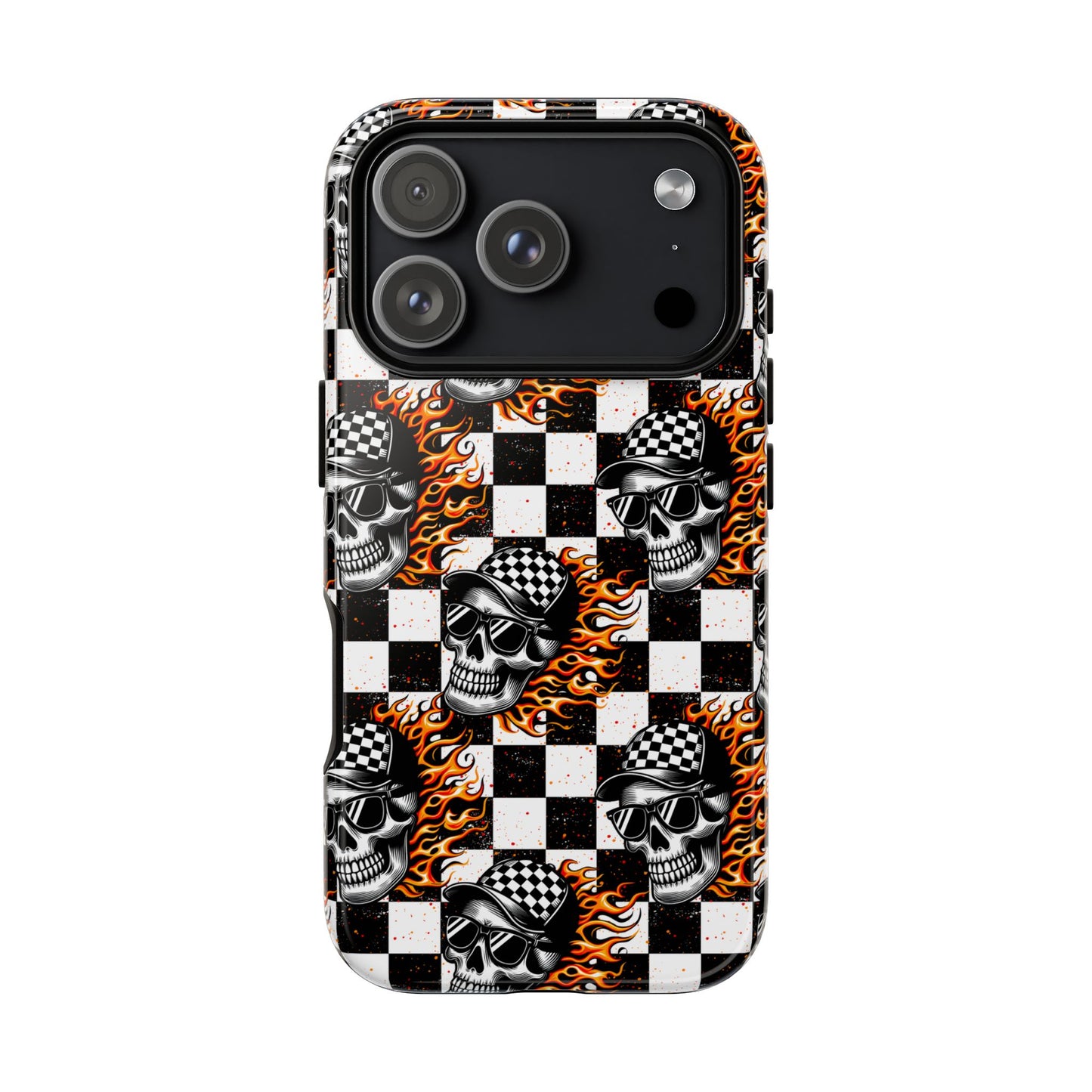 Fire Skulls Phone Case