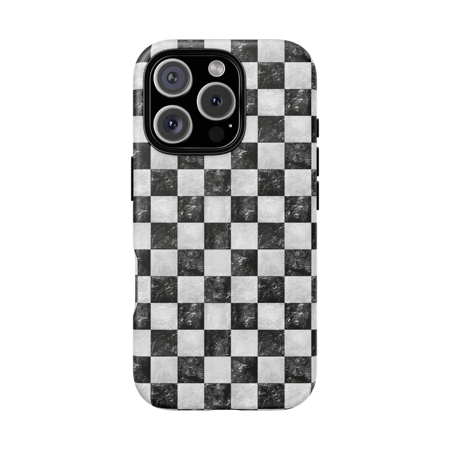 Grunge Checkered Phone Case
