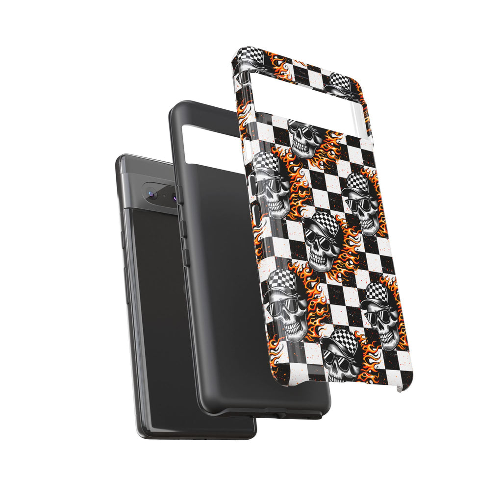Fire Skulls Phone Case