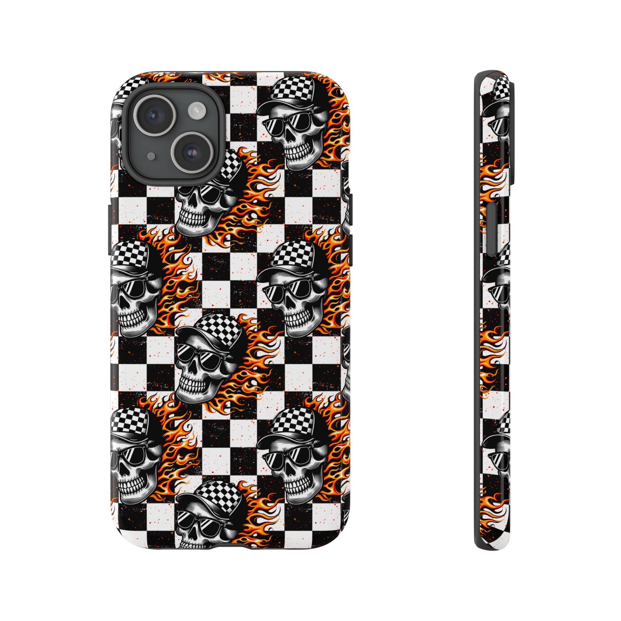 Fire Skulls Phone Case