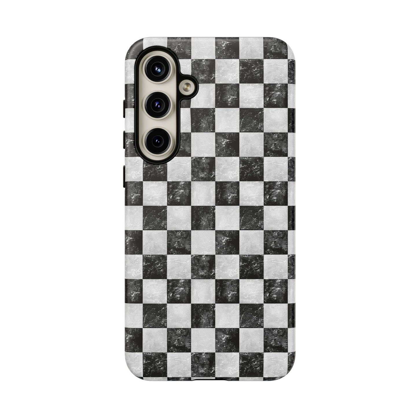 Grunge Checkered Phone Case