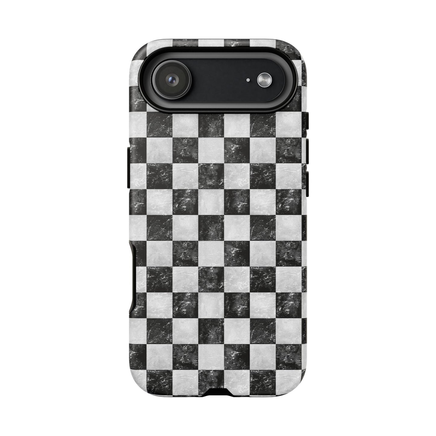 Grunge Checkered Phone Case