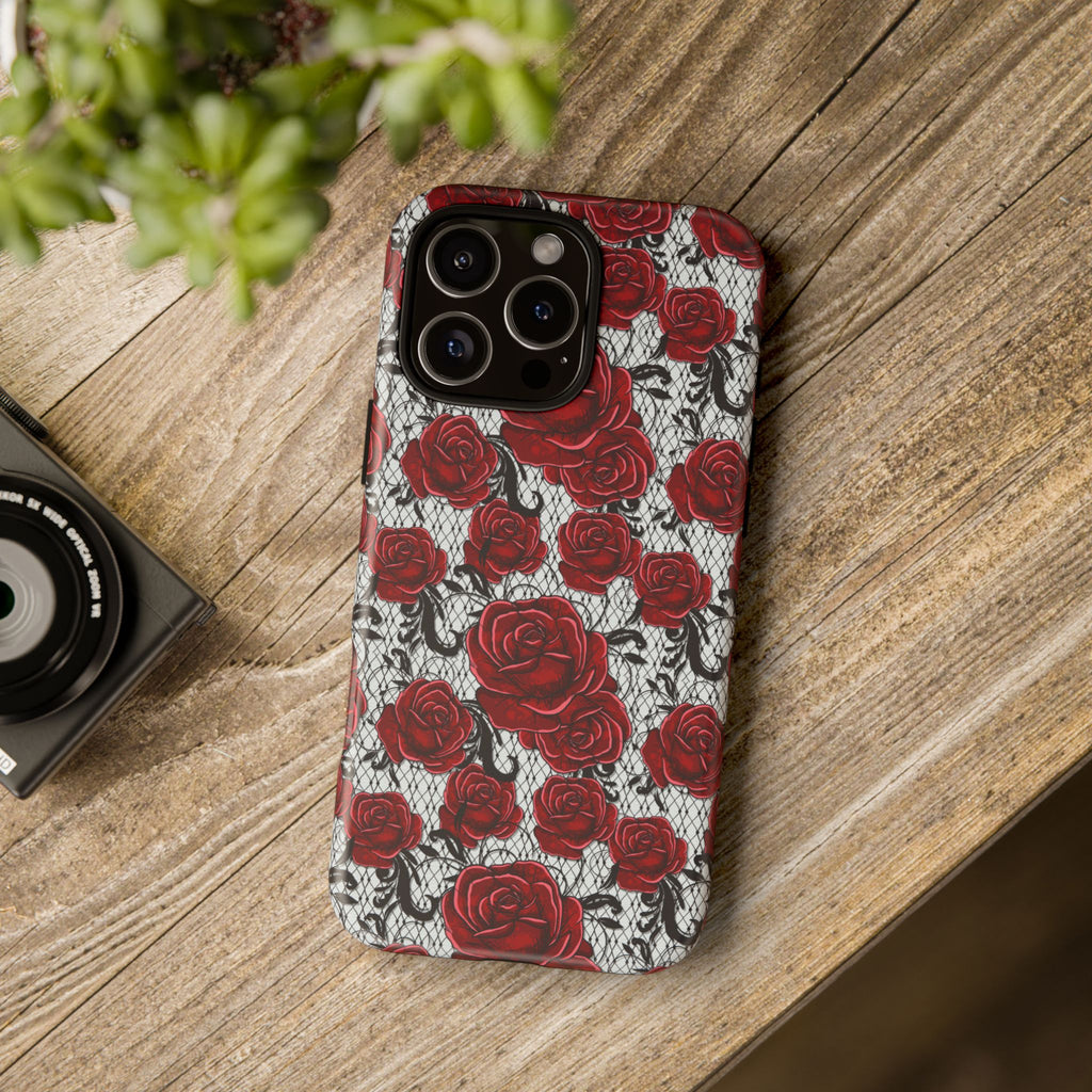 Lace & Roses Phone Case