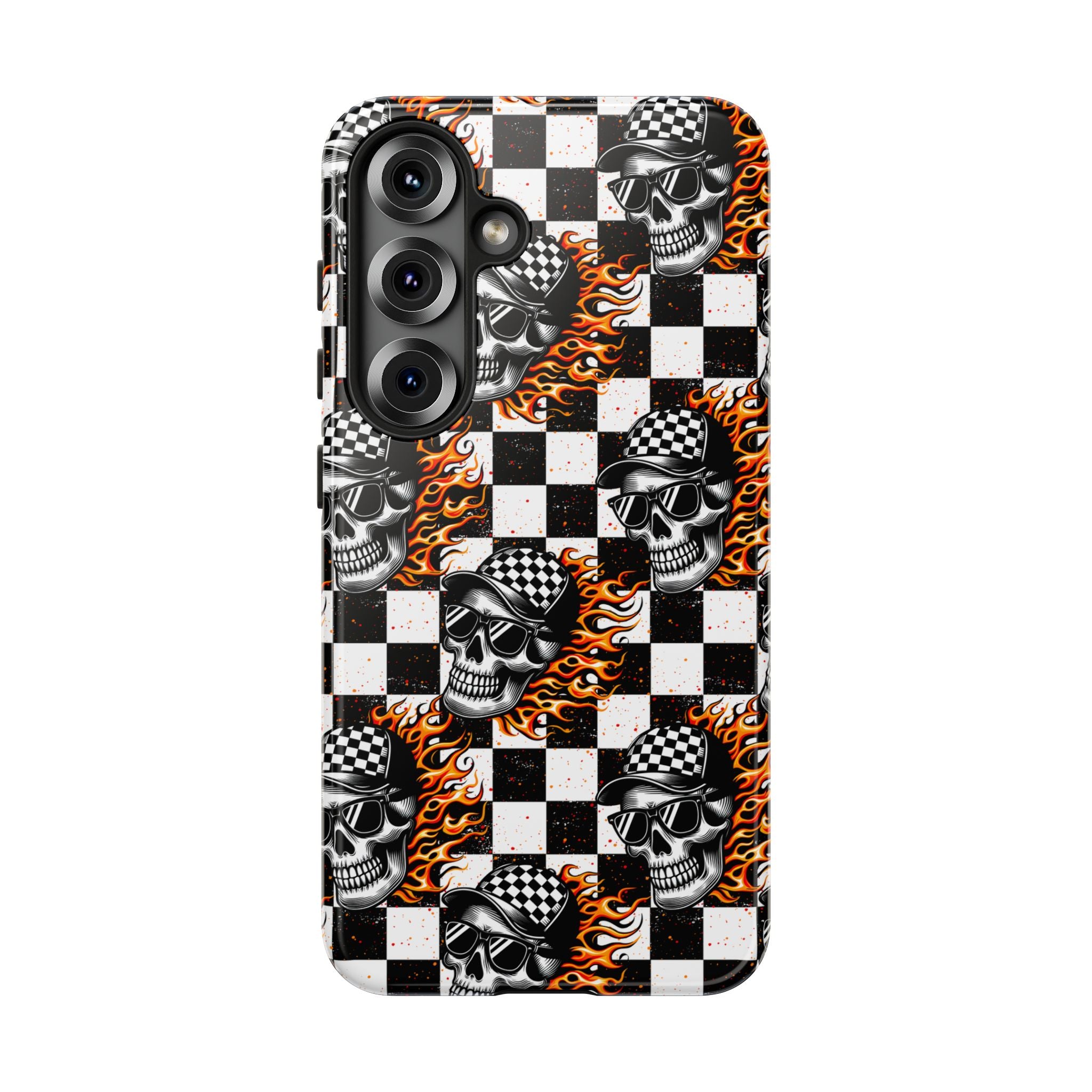 Fire Skulls Phone Case