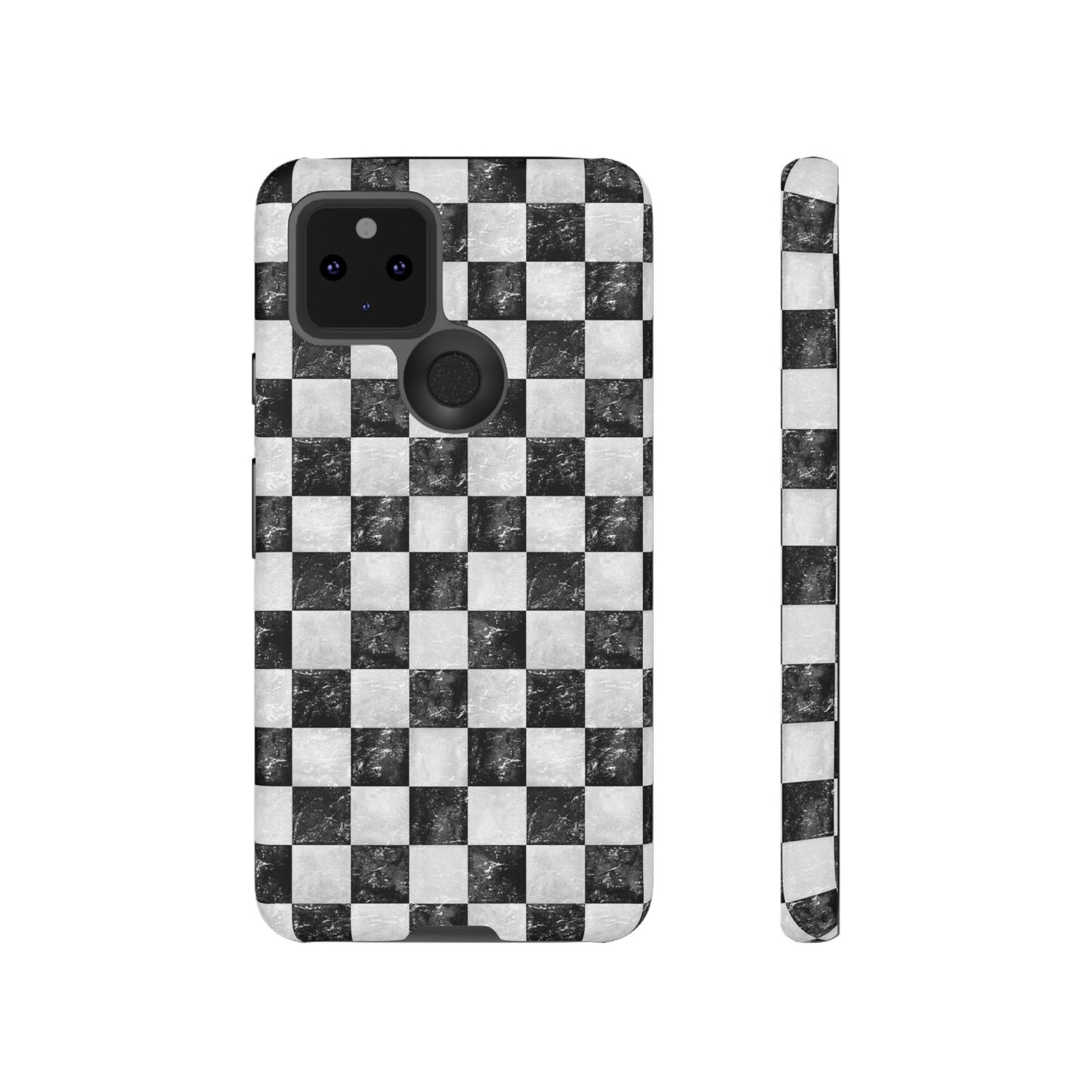Grunge Checkered Phone Case