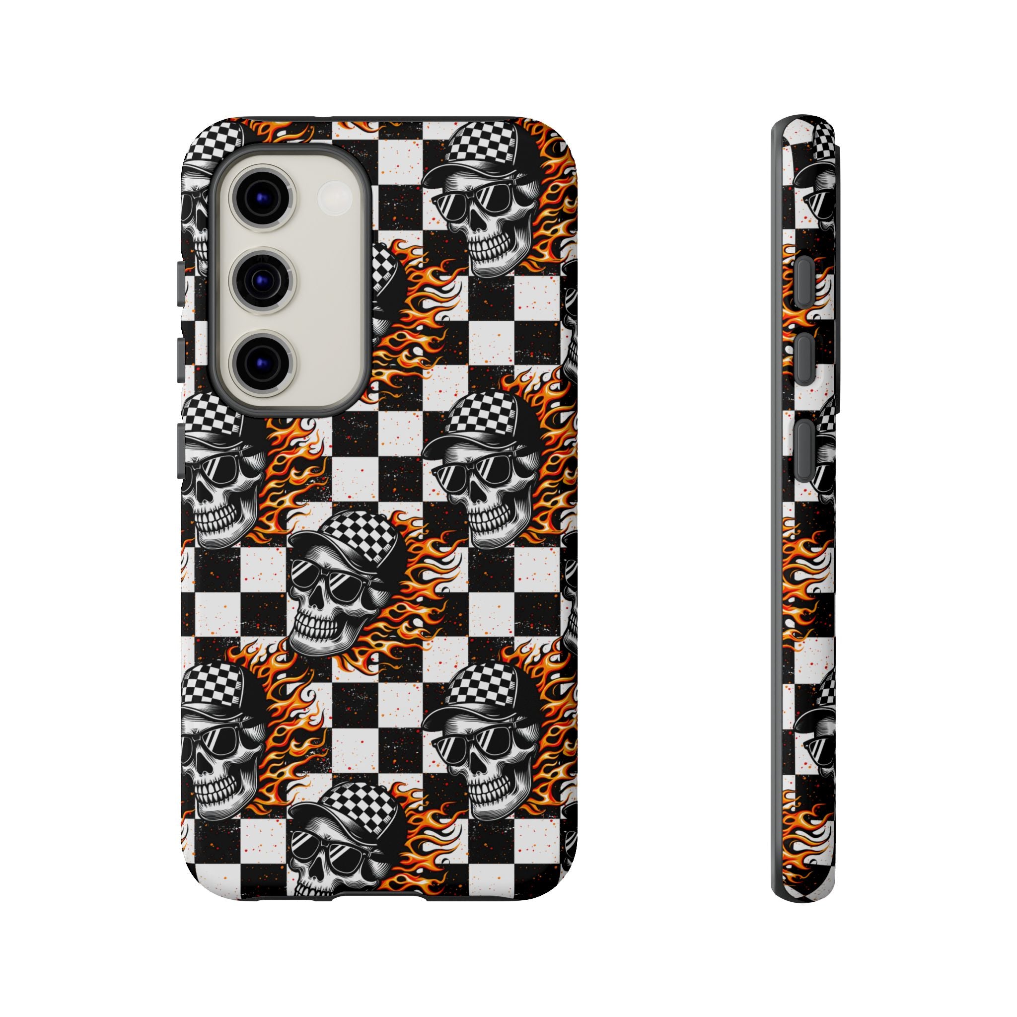 Fire Skulls Phone Case