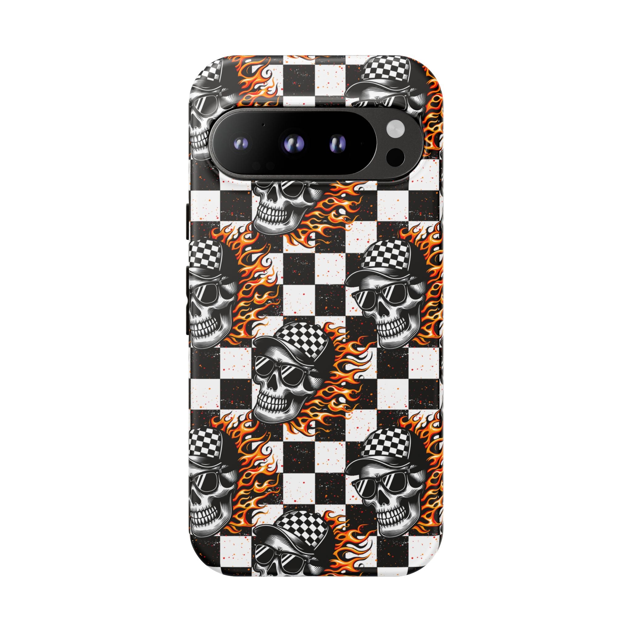 Fire Skulls Phone Case