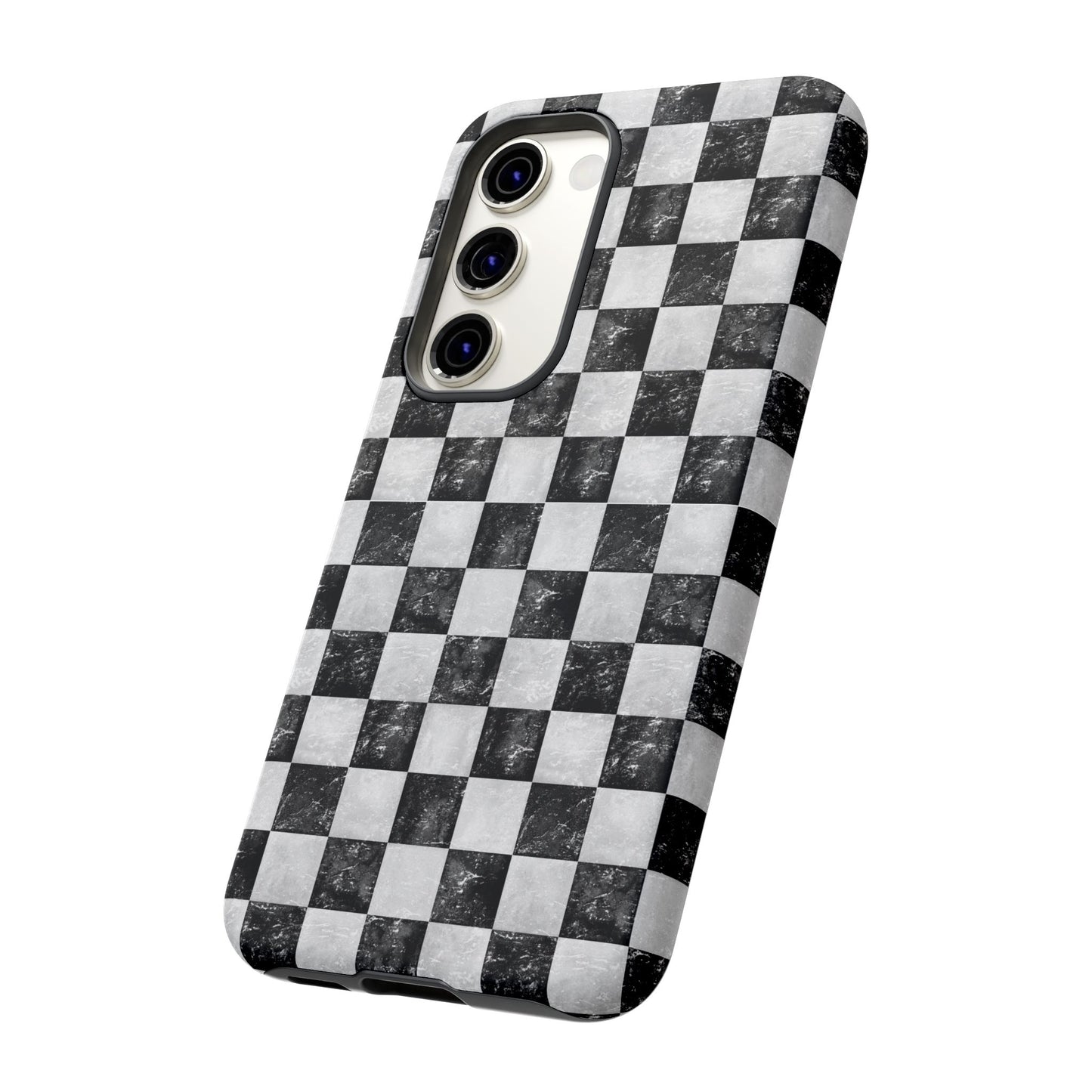 Grunge Checkered Phone Case