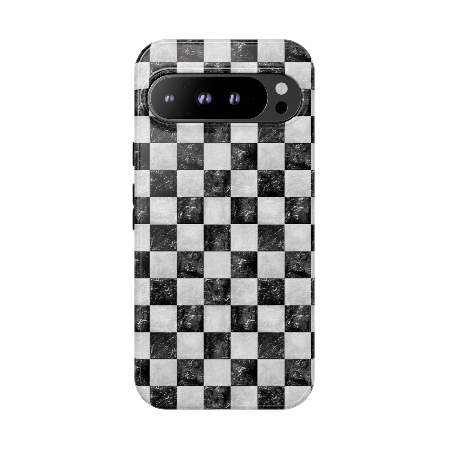Grunge Checkered Phone Case
