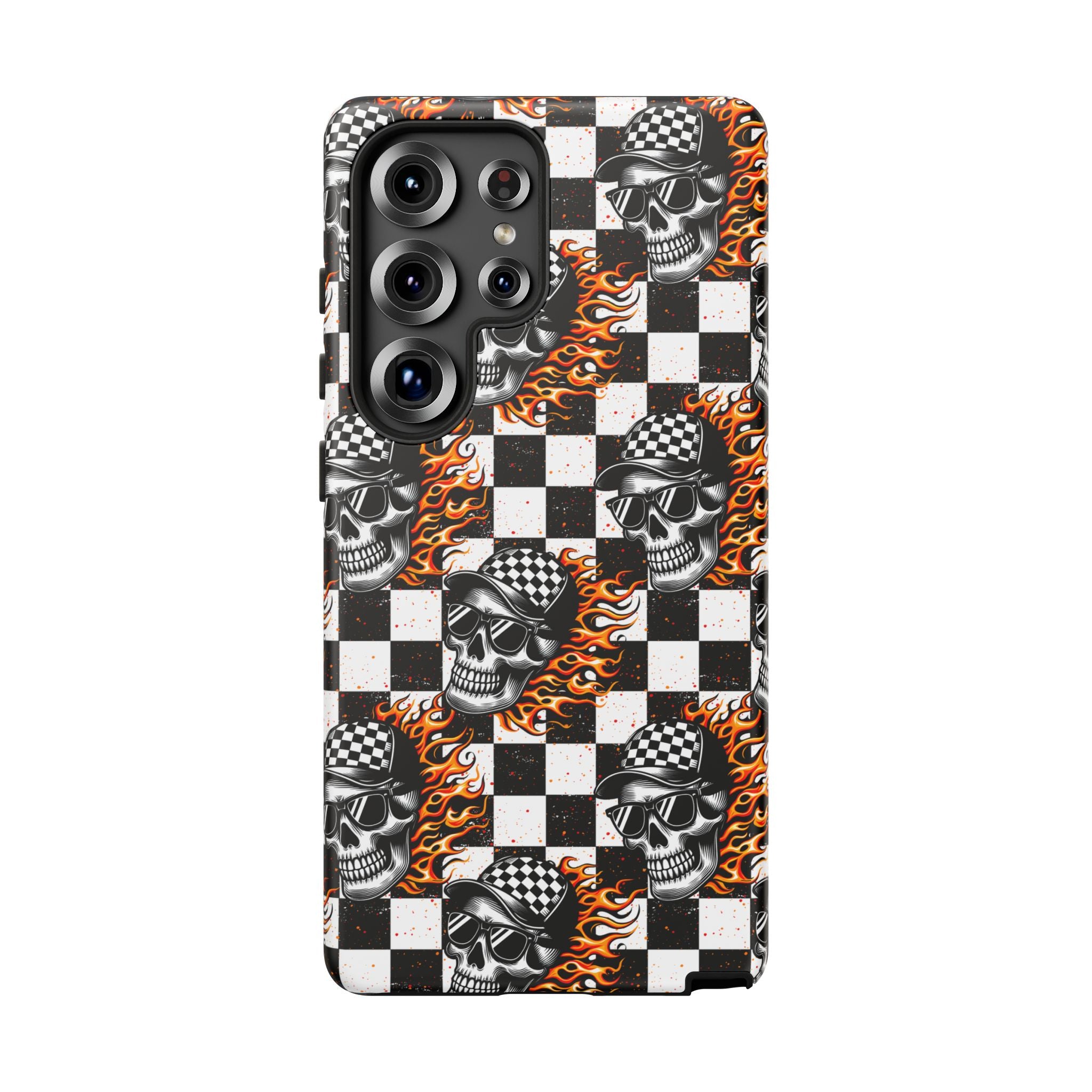 Fire Skulls Phone Case