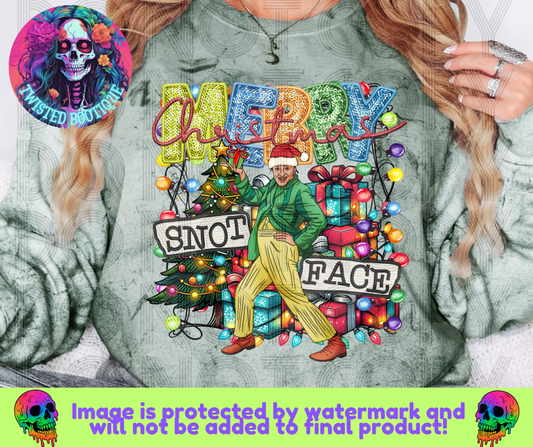 Merry Christmas Snot Face