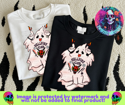 Hell Fire Ghosty Tee