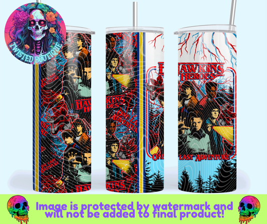 Hawkins Heroes Tumbler