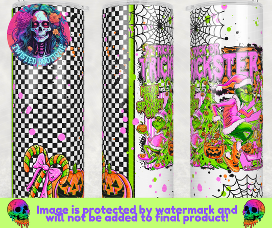 Mean One Spooky One Tumbler