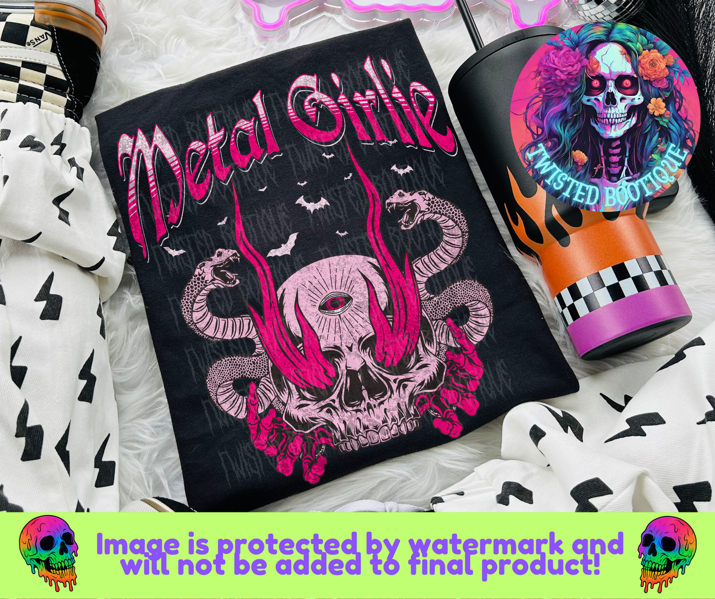 Metal Girlie BLACK APPAREL ONLY