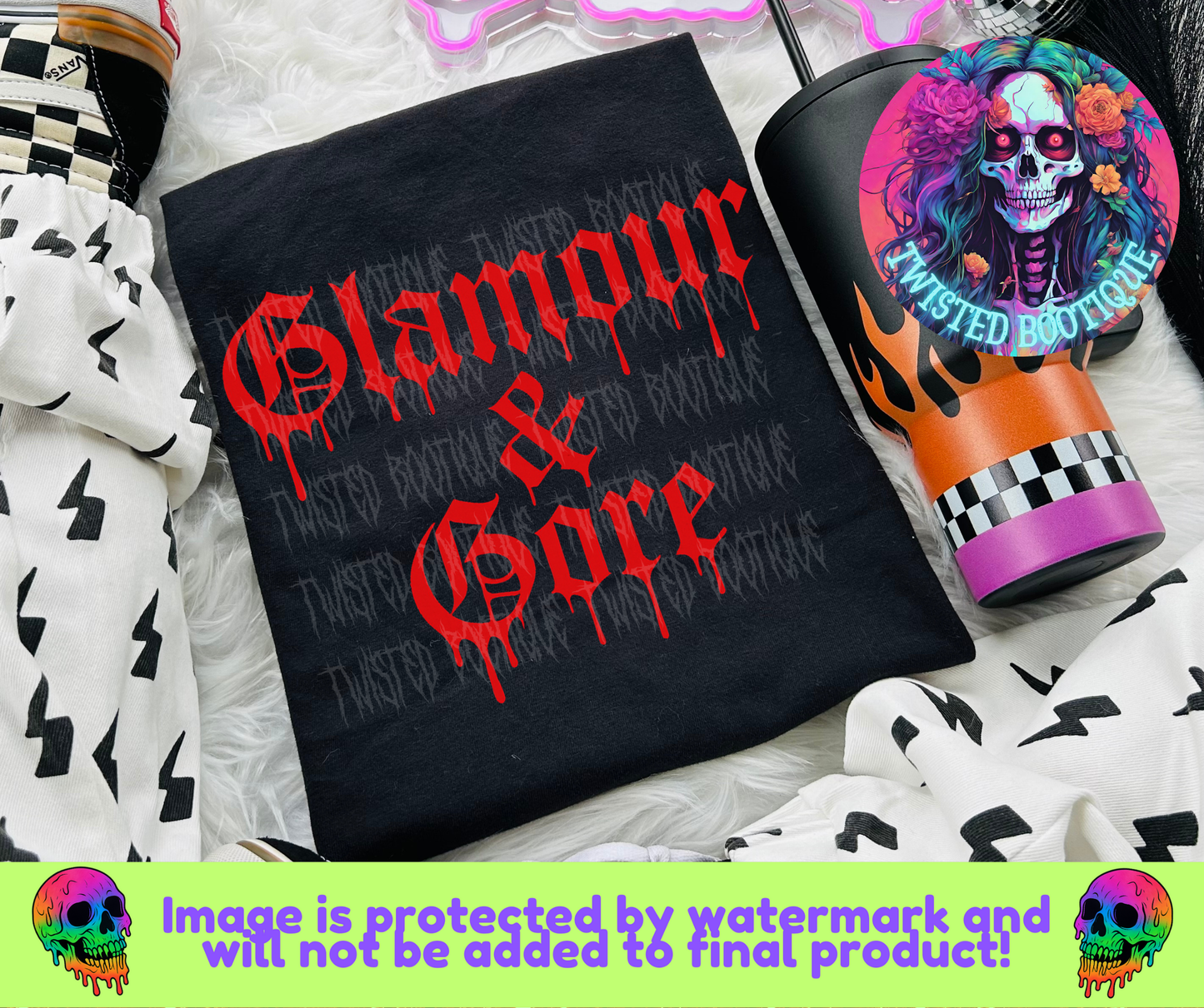 Glamour & Gore BLACK APPAREL ONLY