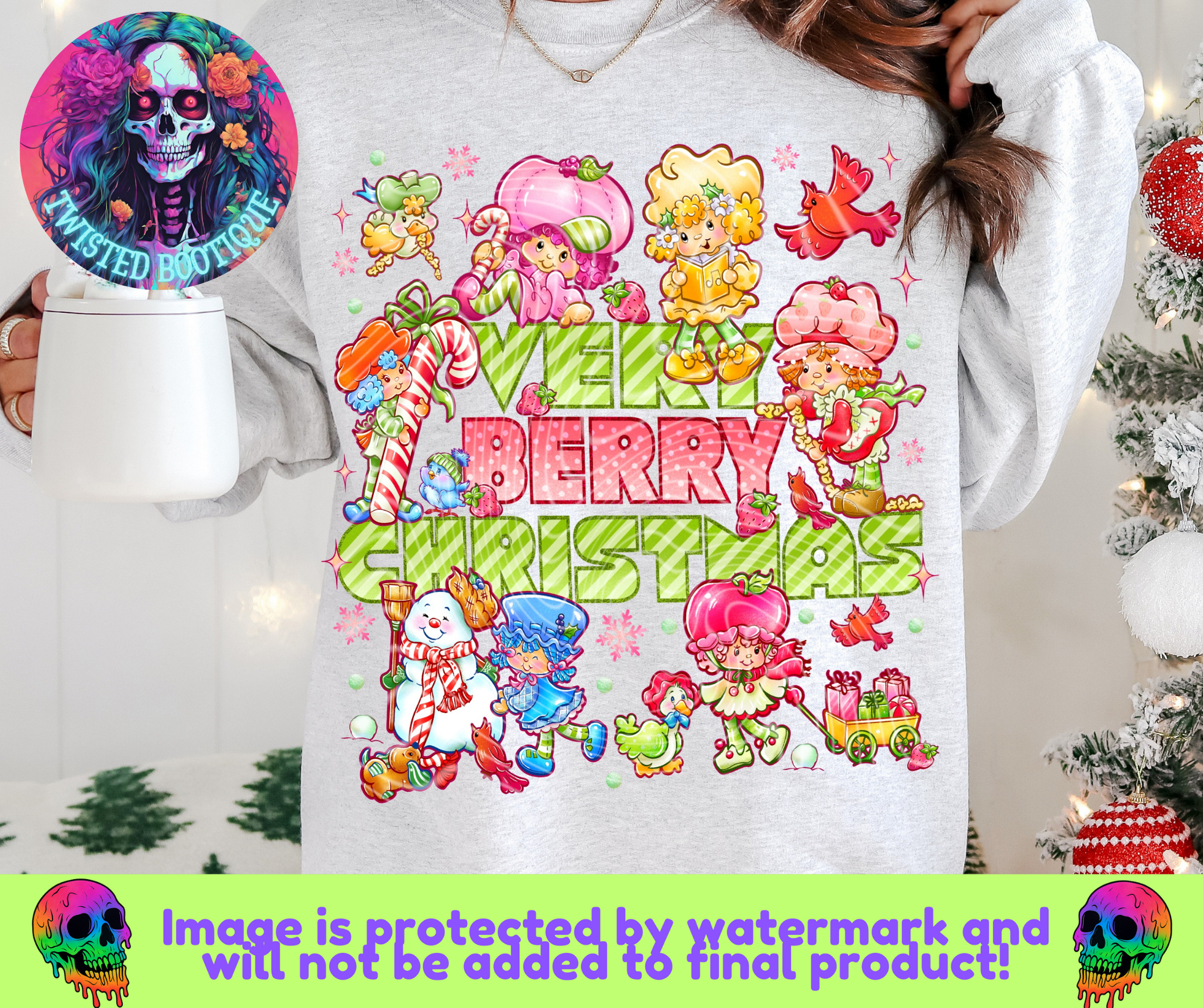Verry Berry Christmas Toddler/Youth Tee