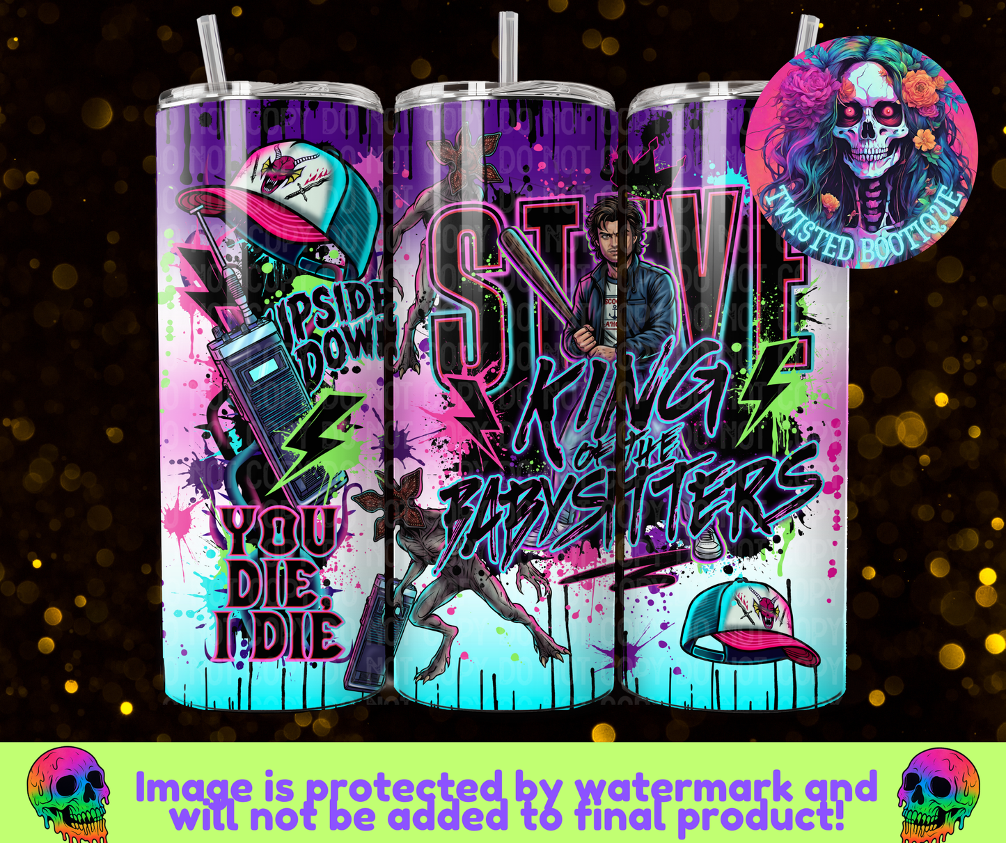 King Of Babysitters Tumbler