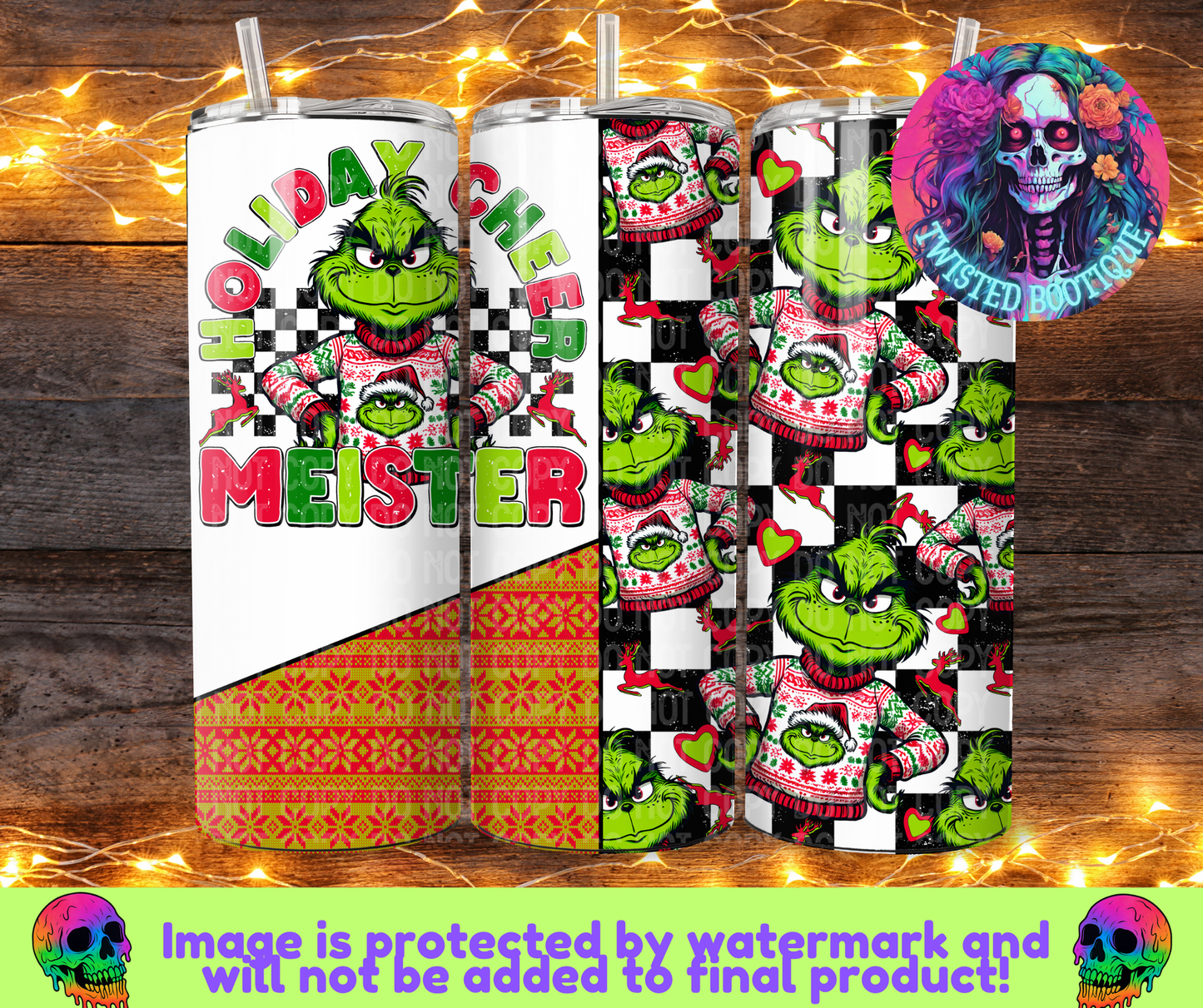 Holiday Cheer Meister Tumbler