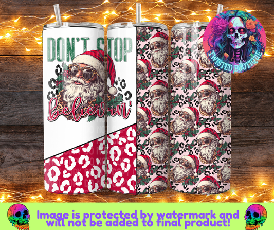 Don't Stop Believin' Tumbler