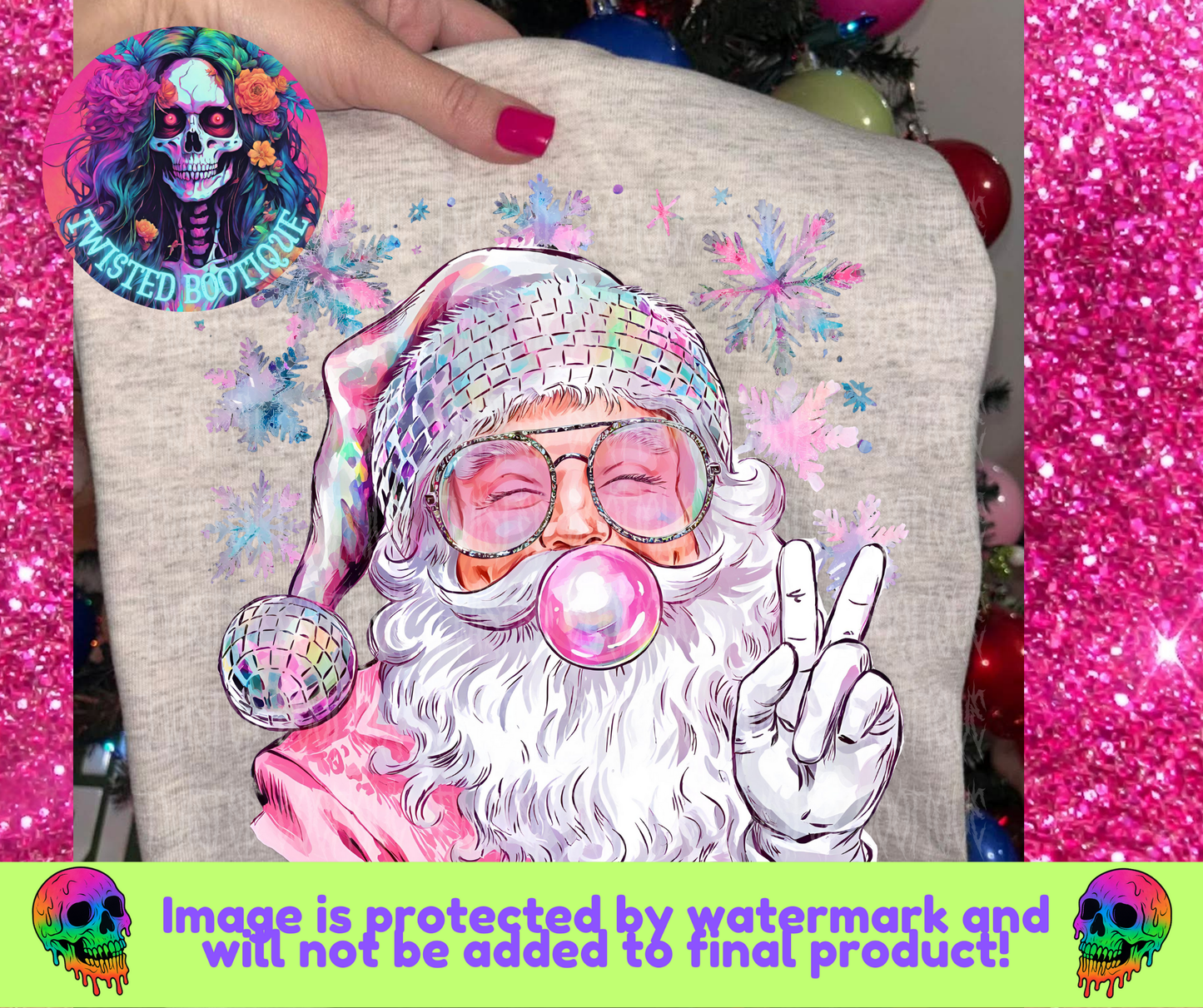 Bubble Gum Santa 2.0