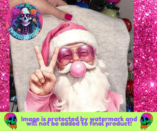 Bubble Gum Santa