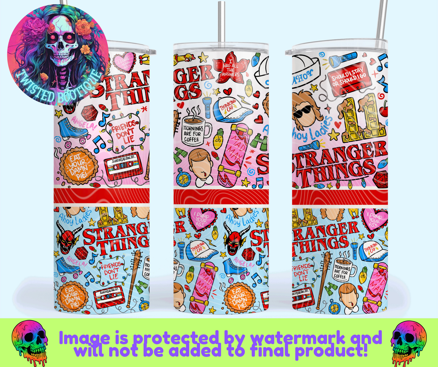 ST Collage Tumbler