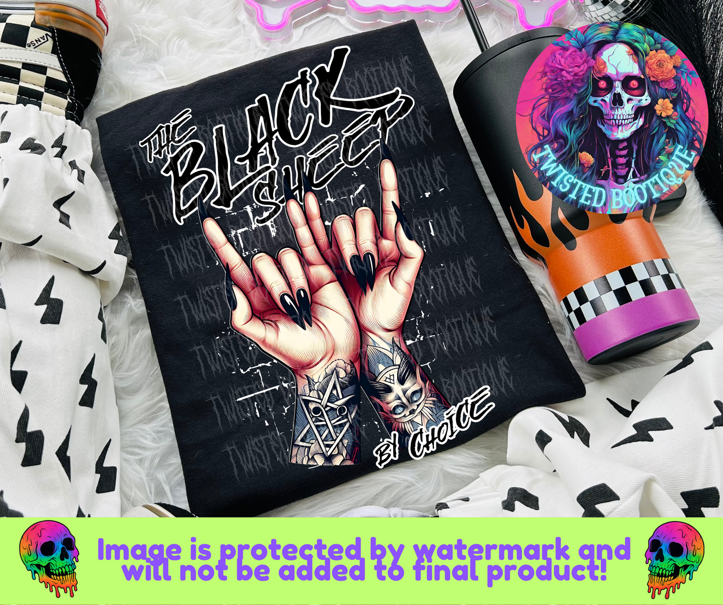 The Black Sheep By Choice BLACK APPAREL ONLY