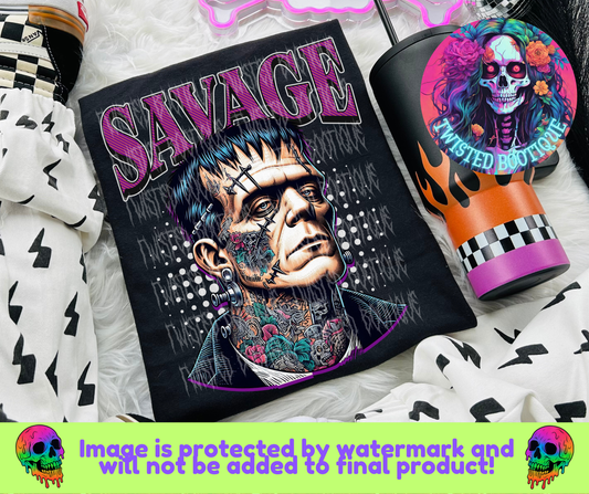 Savage Frankie BLACK APPAREL ONLY