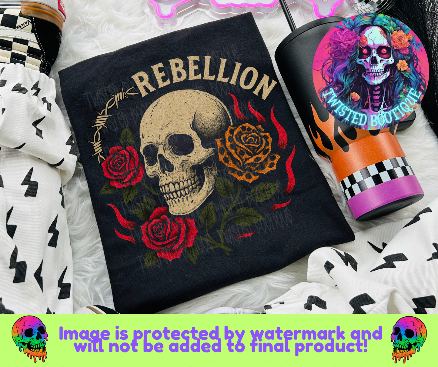 Rebellion BLACK APPAREL ONLY