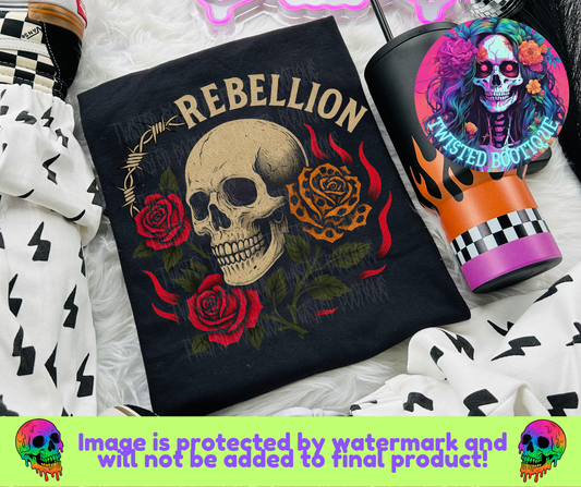 Rebellion BLACK APPAREL ONLY