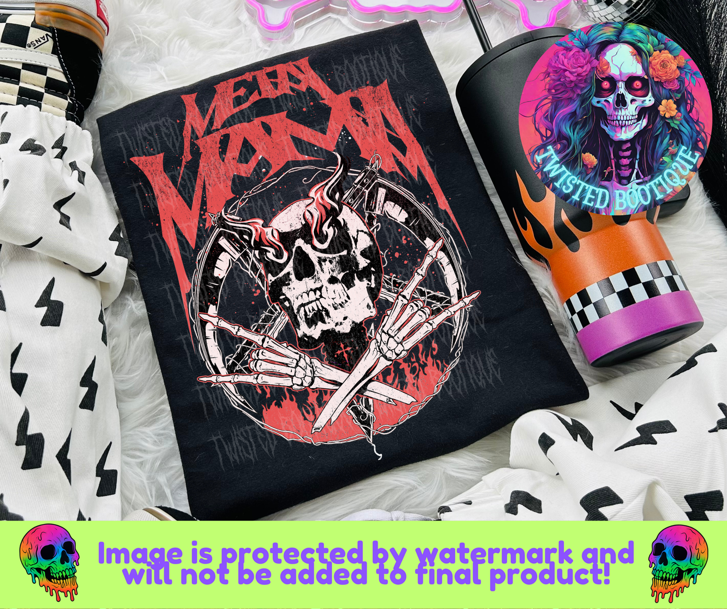 Metal Mama BLACK APPAREL ONLY