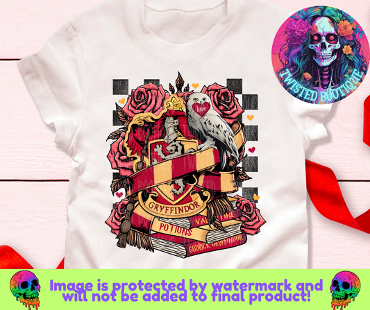 Gryffindor Book Stack