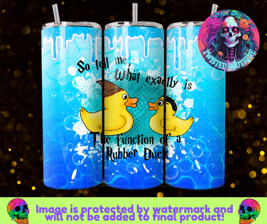 Function Of A Duck Tumbler