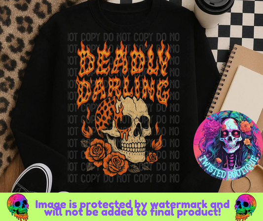 Deadly Darling BLACK APPAREL ONLY