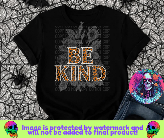 Be Kind BLACK APPAREL ONLY