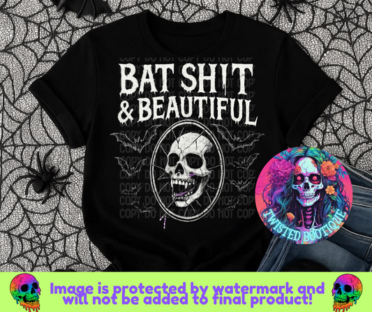 Bat S**t & Beautiful BLACK APPAREL ONLY